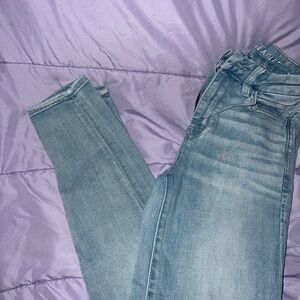 American Eagle Next Level Stretch, Curvy, High-RIse, Jeggings - Size 4 Short